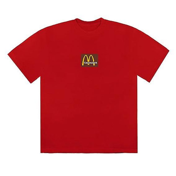 Cactus Jack X Mcdonalds sesamröd t-shirt XXL