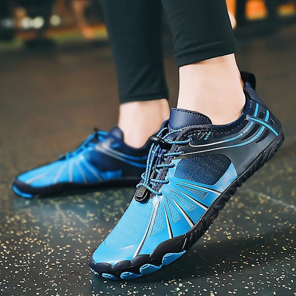 Vattenskor för män Quick-Dry Aqua Yoga Skor Barefoot Beach Sport Skor Yj6261 Blue 41