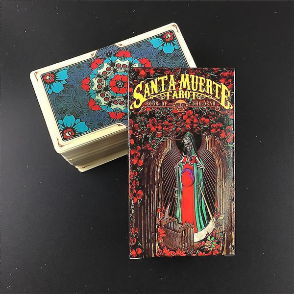 Santa Muerte Tarot Deck Book Of The Dead Cards Deck Tarot Oracle Cards Game52st Ts51