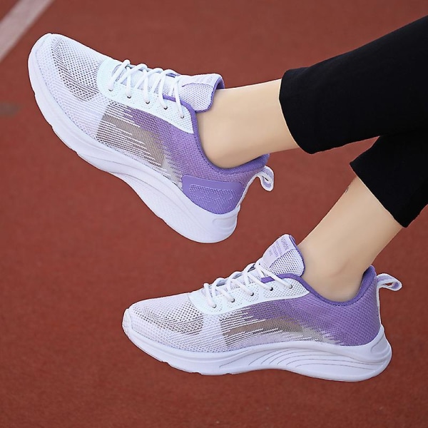 Damskor Andas Sneakers Halkfria löparskor 628 Purple 40