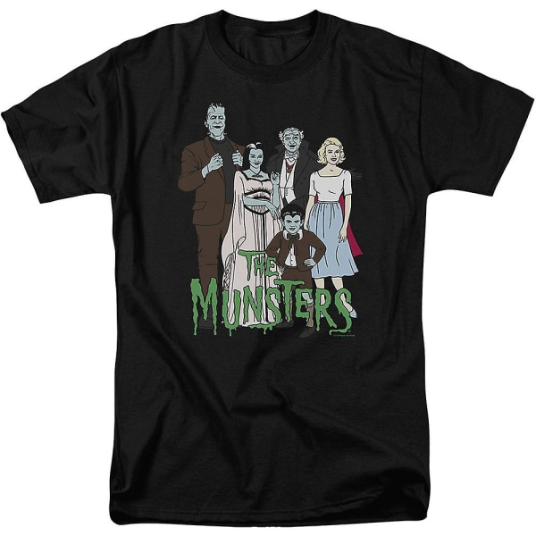 Animerad Munsters T-shirt M