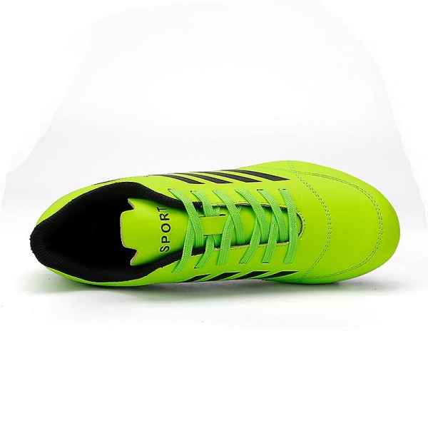 Friidrottsskor för män Spikes Track Race Hoppande Sneakers Professionella löpar Nail Spikes Skor 2J9004 Green 35