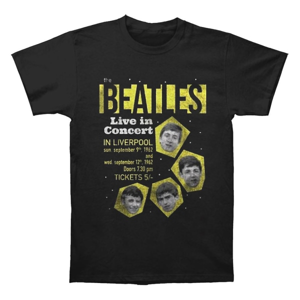 The Beatles 1962 Live In Concert T-shirt XL