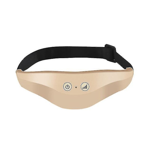 Elektrisk huvudmassager Migrän Tryck Avslappning Sömn Sömnhjälp Terapiinstrument Hypnosinstrument Black