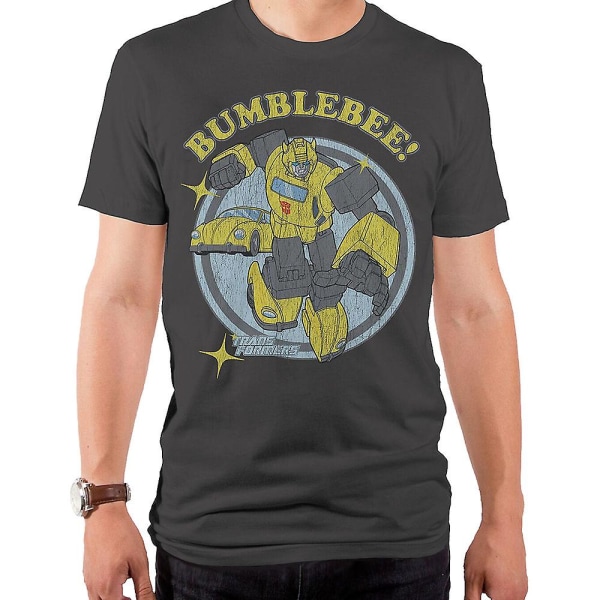 Bekymrad humla Transformers T-shirt L