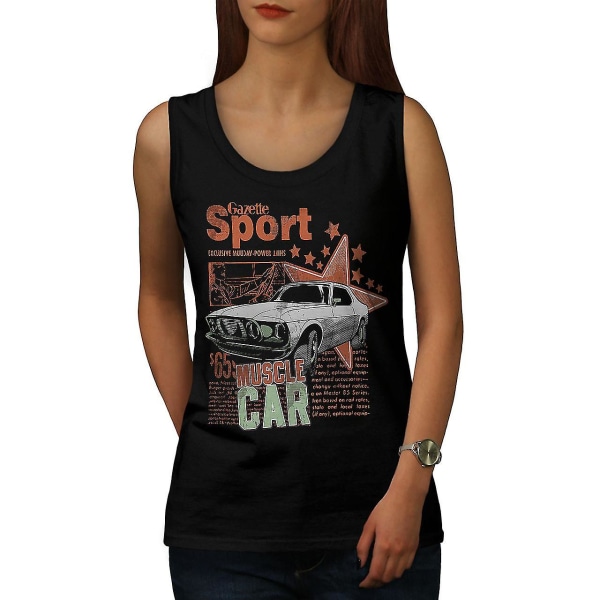 Sport Muscle Dam Blacktank Top S