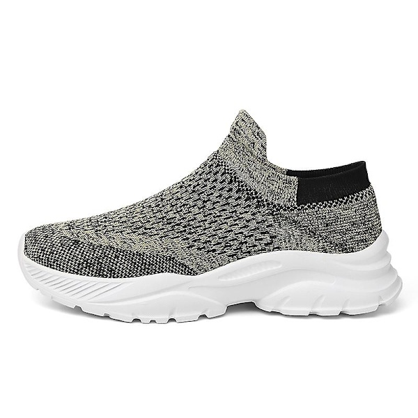 Herrsneakers Löpartennisskor Lättviktsventilerande Sport Athletic 3Cnk15 Khaki 39