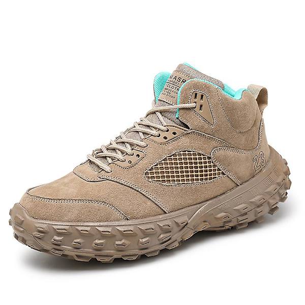 Herrsneakers Andas löparskor Mode Sportskor Casual Yj0238 Khaki 39