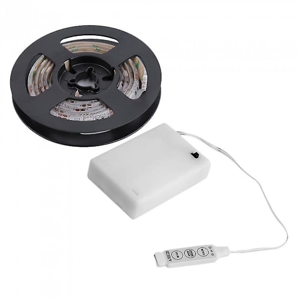 4,5v batteridrivet 200cm Rgb Led Strip Light Vattentätt Craft Hobby Light