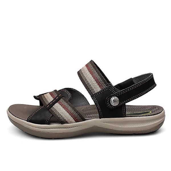 Herrsandaler Mjuka strandskor Surfingsporttofflor Fritidsskor för casual 1308 41
