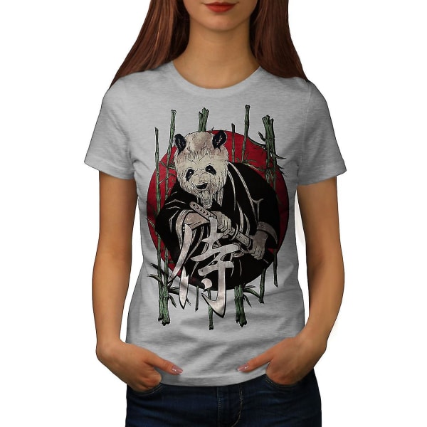 Oriental Bear Fight Women T-shirt XXL