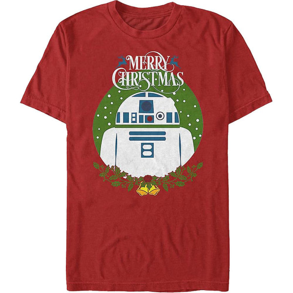 R2-D2 God Jul Star Wars T-shirt XXL