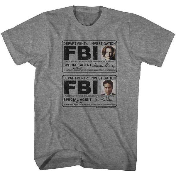 Xfiles Badges T-shirt XXXL