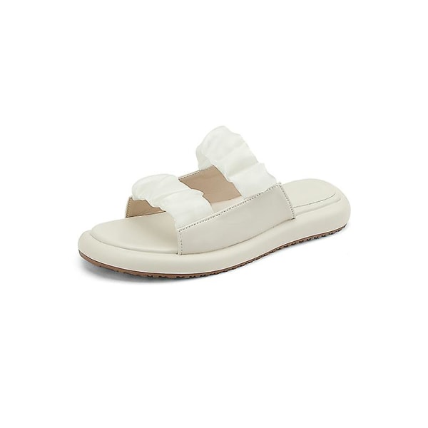 Damskor Andas Casual Skor Halkfria strandsandaler f23-1 White 40