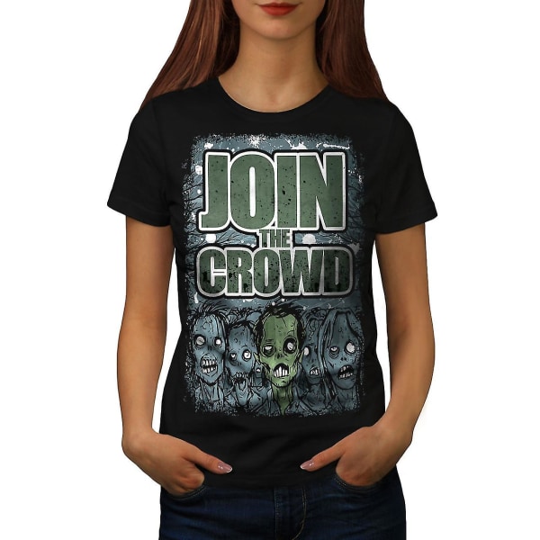 Join The Crowd Women Blackt-shirt L