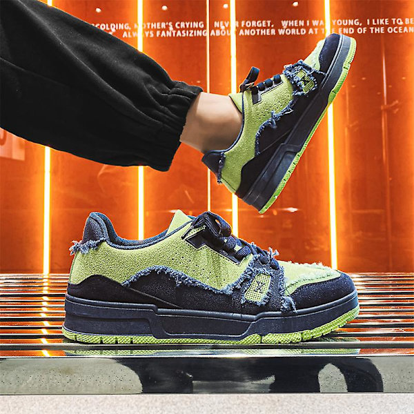 Herr Sneakers Andas Herr Skateboard Skor Löparskor 2Iv09 Green 44