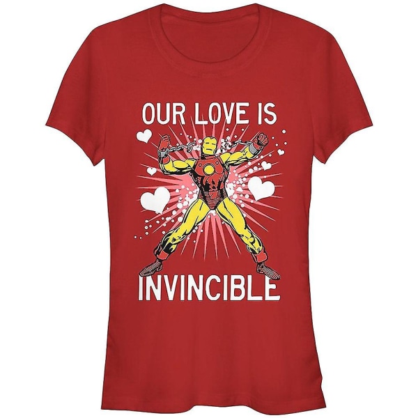 Junior Our Love Is Invincible Iron Man Shirt XXXL