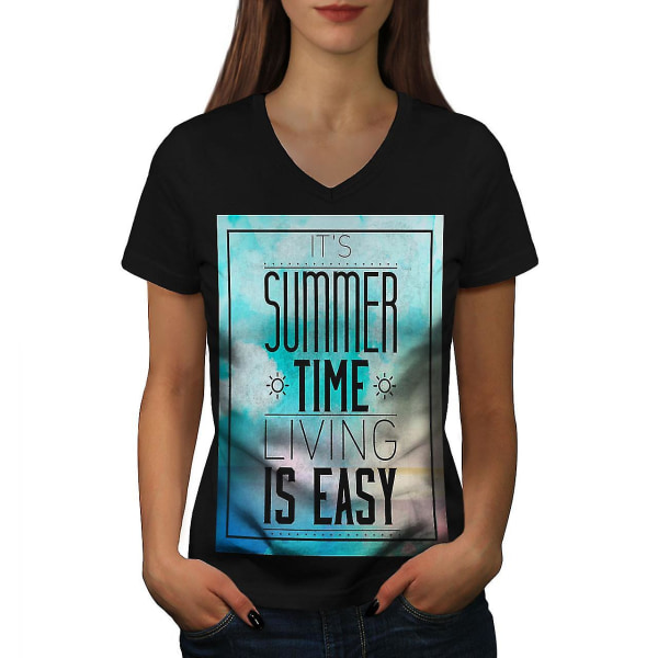 Summer Time Live Women T-shirt M