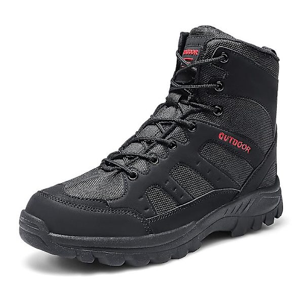 Herr Military Boot Combat Herr Stövlar Tacticalhane Shoes Work Safety Shoes A11 Black 41