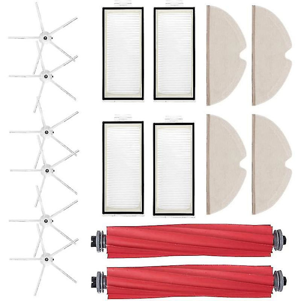Tillbehör till Xiaomi Roborock Main Sidoborste Hepa-filter