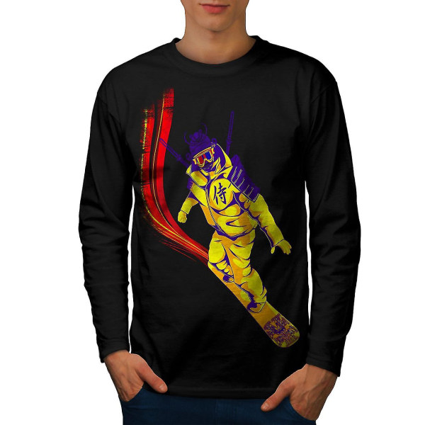 Snowboard Katana Långärmad T-shirt för män 3XL