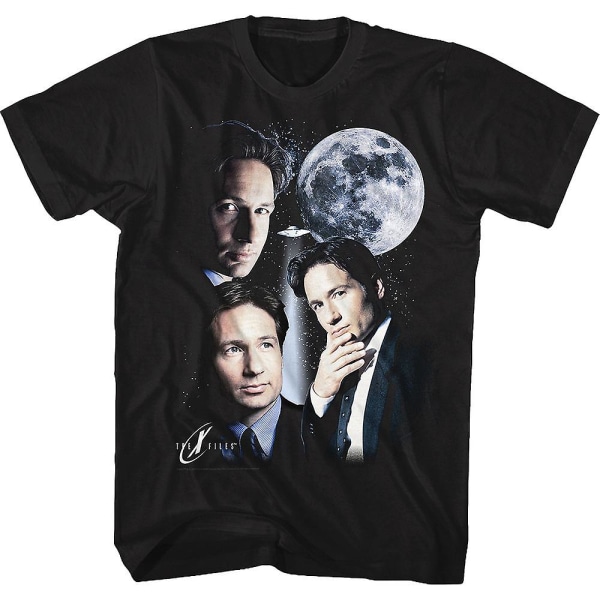 Tre Fox Moon X-Files T-shirt L