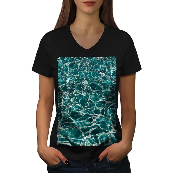 Ocean Sea Art Women T-shirt M