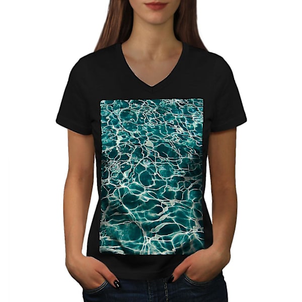 Ocean Sea Art Women T-shirt M