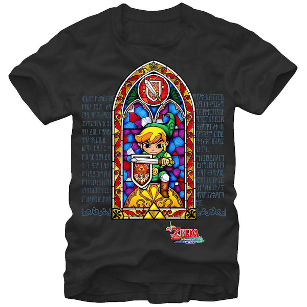 Zelda skjorta i målat glas S