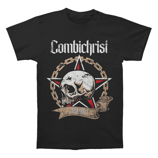 Combichrist Skull T-shirt XL