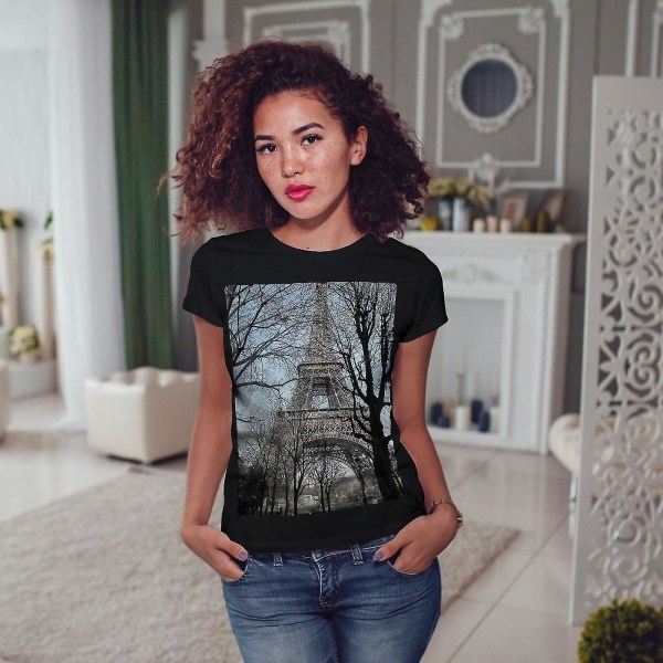 Paris Photo Day Women Blackt-shirt 3XL