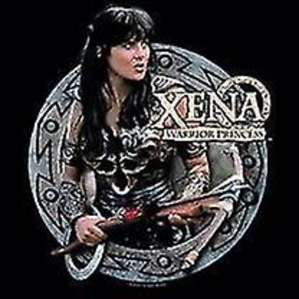 The Warrior - Xena: Warrior Princess Crop Sleeve Fitted Juniors T-shirt