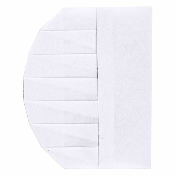 Chef Hattar 20-pack Vita engångs kock Toques 23cm