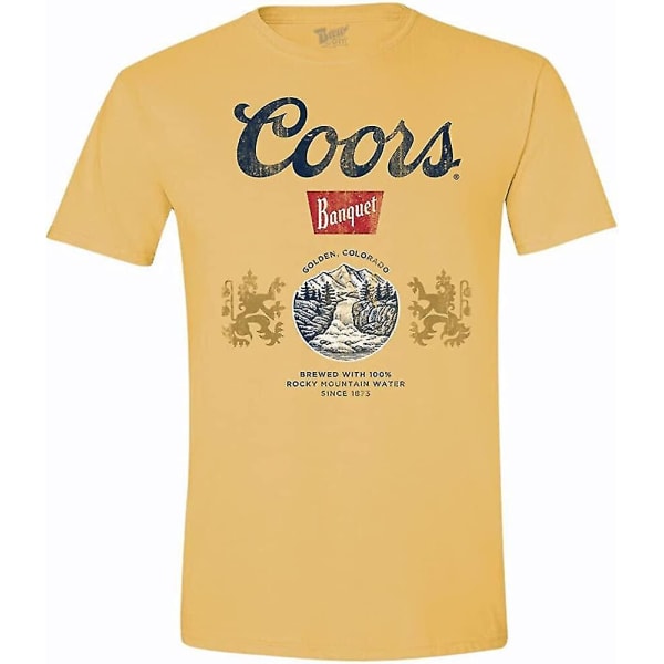 Coors Bankett Golden Tee Shirt XL