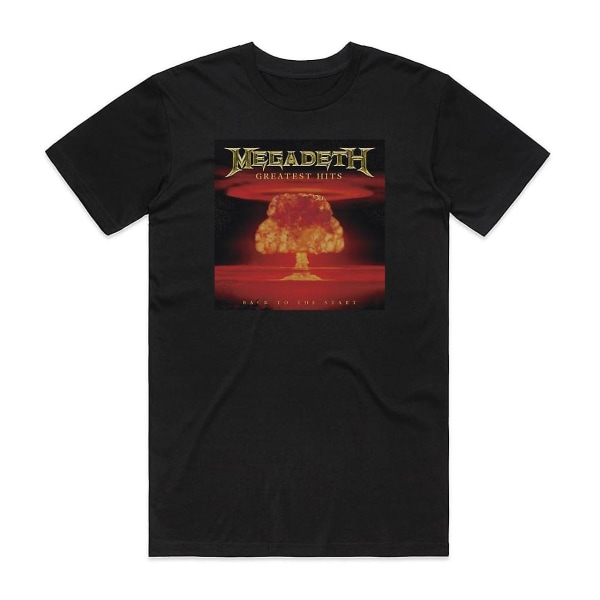 Megadeth Greatest Hits Back To The Start T-shirt Svart L