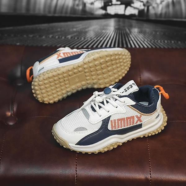 Sneakers för barn Mode Casual Pojkar Flickor Löparskor Fr668 Blue 34