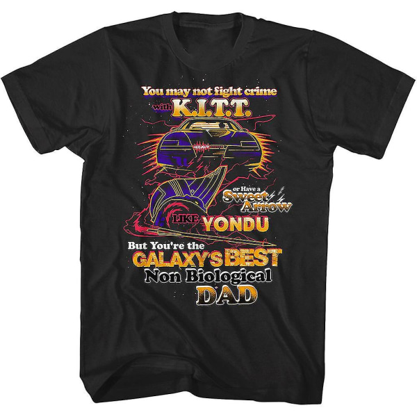 Inspirerad av Guardians of the Galaxy Non Biological Dad T-shirt L