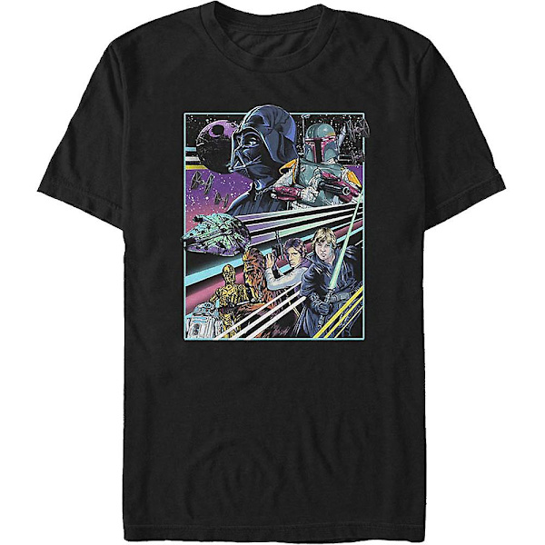 Neonaffisch Bra vs Evil Star Wars T-shirt XL