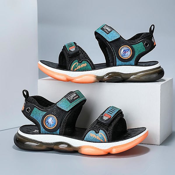 Pojkar Summer Outdoor Sandals Fisherman Sandals Lättvikts Sport Sandaler 3Cb806 Green 30