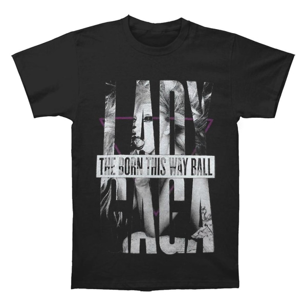 Lady Gaga Vintage Triangel T-shirt L