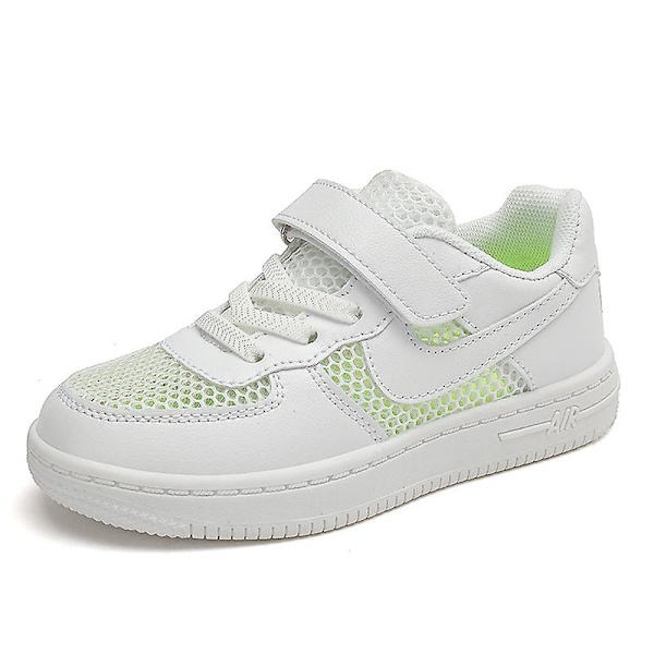 Barnsneakers Mode löparskor Barn Sportskor som andas Yj868 White 31