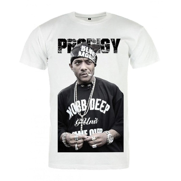 Mobb Deep T-shirt Blanc Prodigy G-enhet M