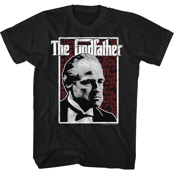 Distressed Frame Godfather T-shirt XXL