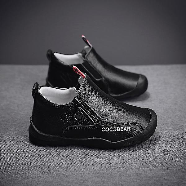 Barnskor Halkfria casual Dämpande Mjuka Pojkar Flickor Sneakers 77202 Black 29