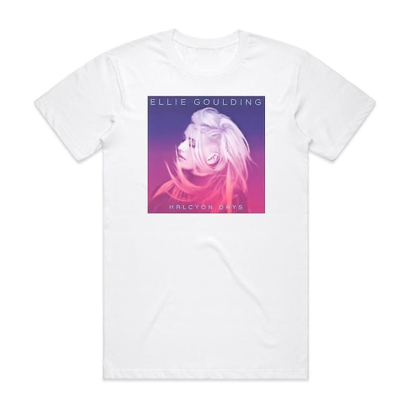 Ellie Goulding Halcyon Days 1 T-shirt Vit L