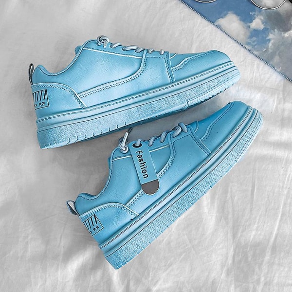 Sneakers för barn Andas Pojkar Flickor Skateboard Skor Löparskor F01 Blue 32