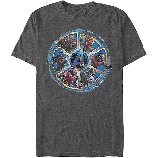 Wheel of Heroes Avengers Endgame T-shirt L