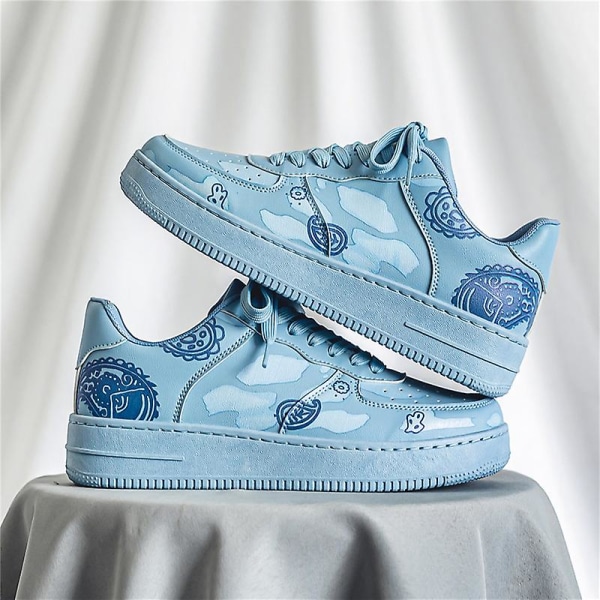 Dam Sneakers Andas Dam Skateboarding Skor Löparskor K022 Blue 43