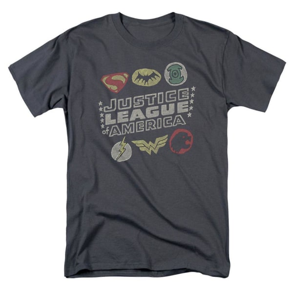 Justice League Of America Symbols T-shirt XL