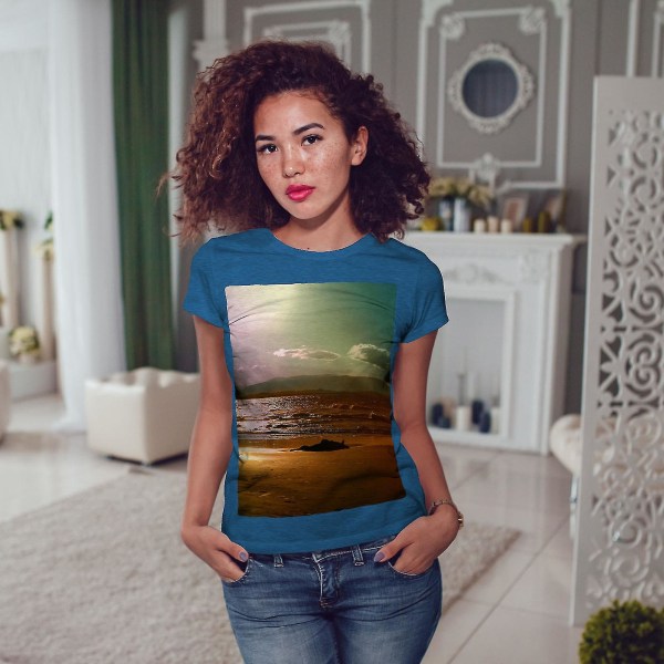Sea Ocean Water Nature Kunglig T-shirt för kvinnor XL